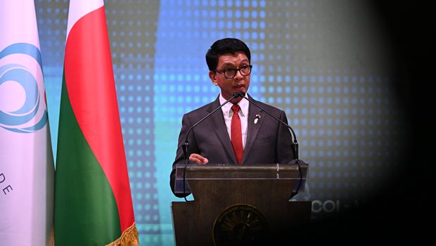 Andry Rajoelina Ve Sommet de la COI