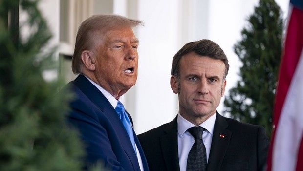 Donald Trump - Emmanuel Macron