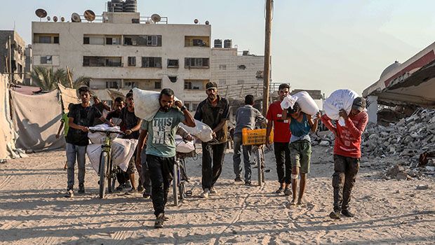 Aide humanitaire Gaza