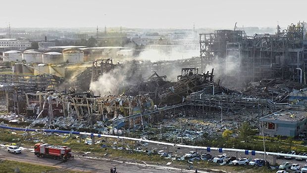 Chine explosion