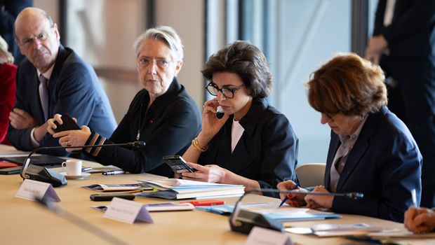 Elisabeth Borne et Rachida Dati