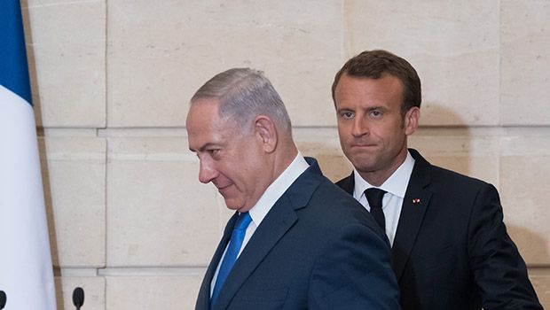 Emmanuel Macron - Benjamin Netanyahu