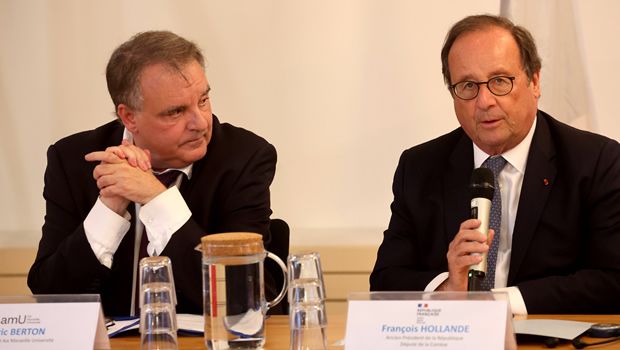 Eric Berton et François Hollande