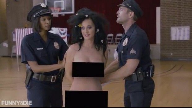Katy Perry nue