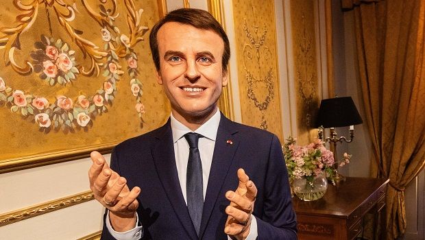 Statue de cire - Emmanuel Macron