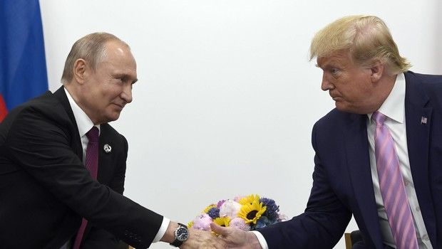 Vladimir Poutine - Donald Trump